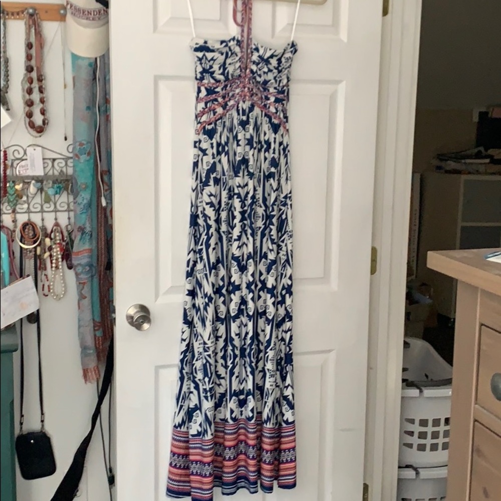 Maxi halter dress by Saint Tropez West